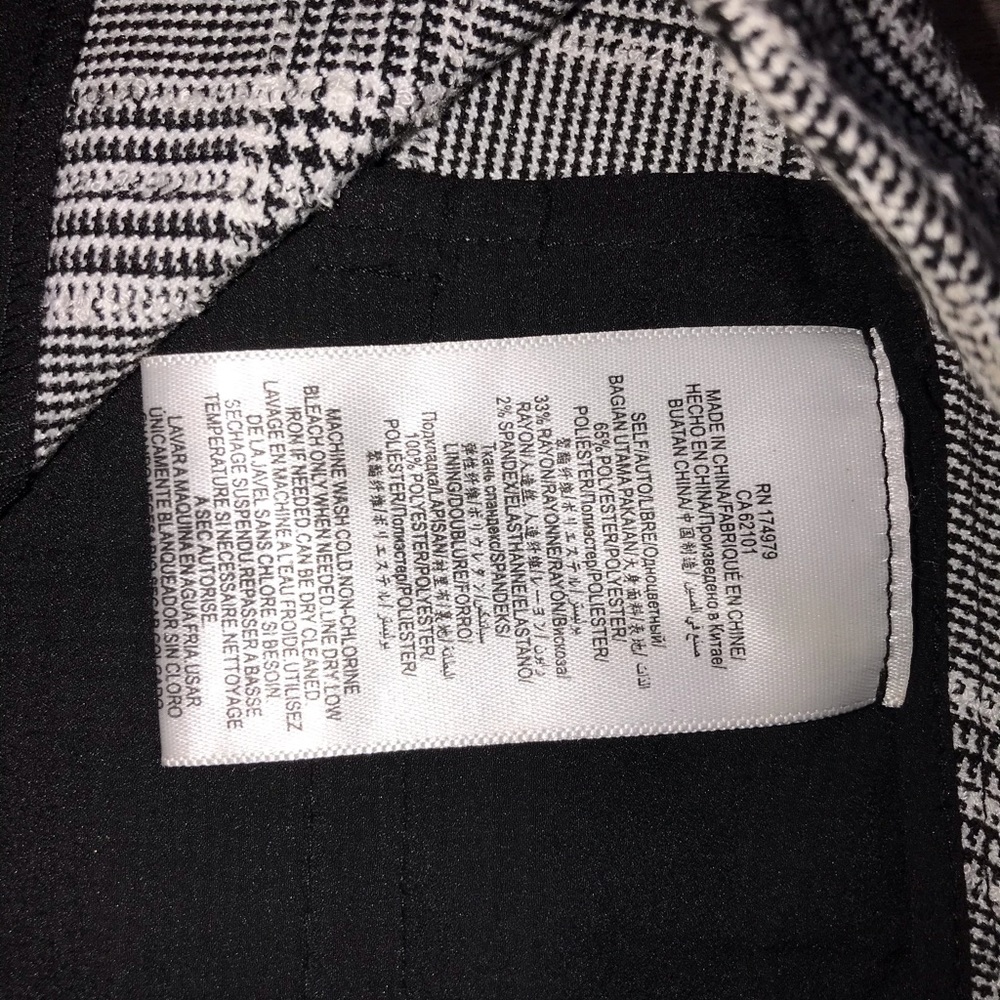 High Waisted Plaid Trousers - image 4